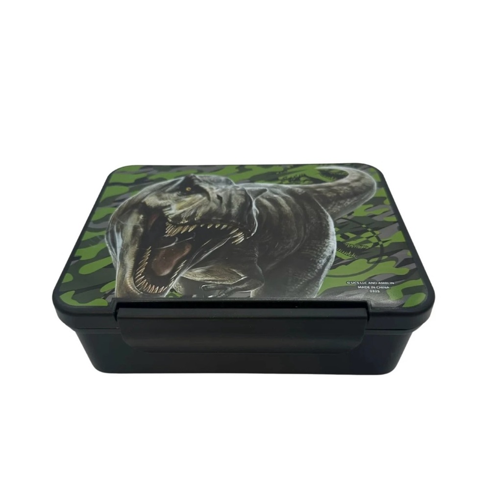 New Jurassic World Bento Lunch Box three compartments - Picture 5 of 8